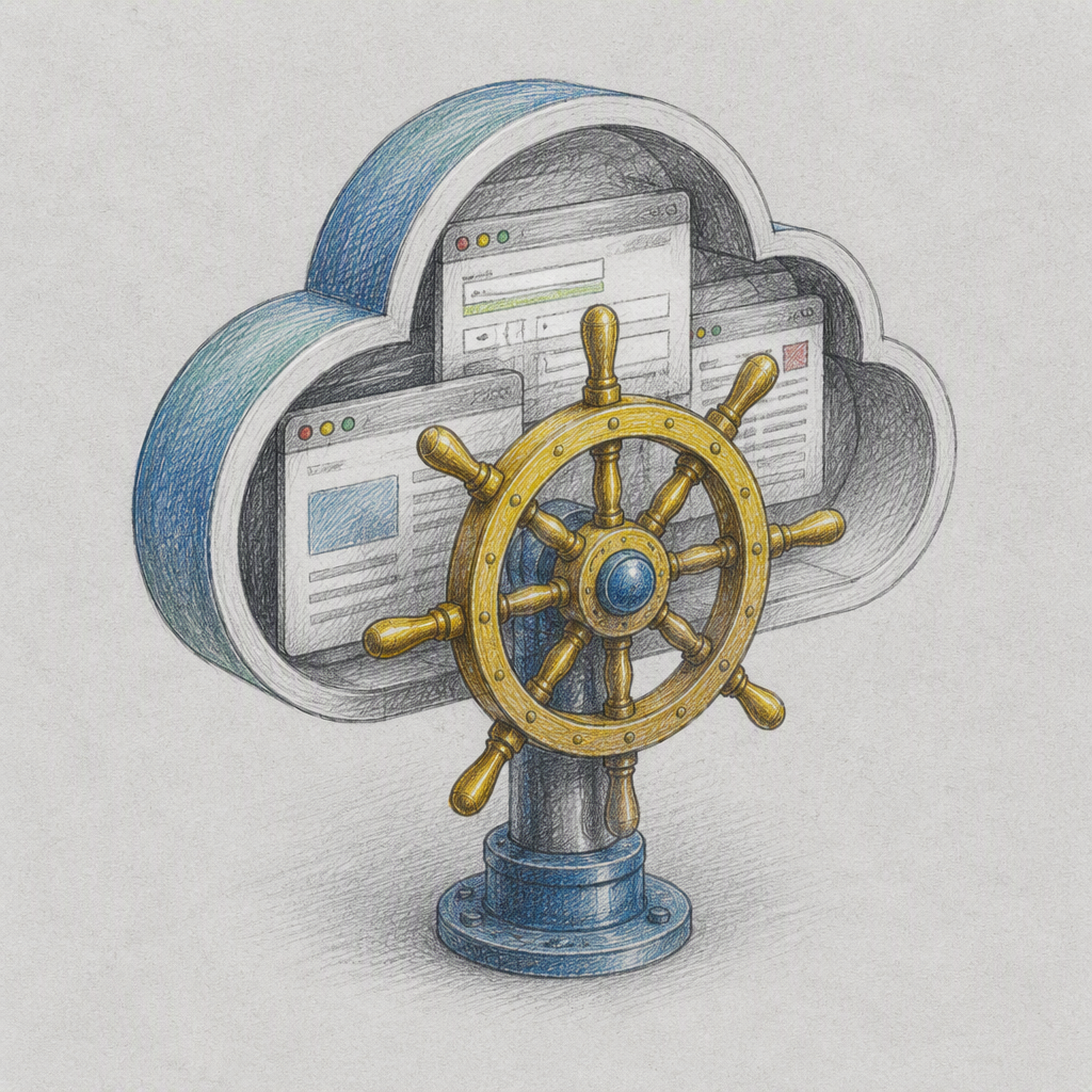 Editorial cartoon accompanying “Microsoft Foundry’s browser automation tool reaches general availability”.