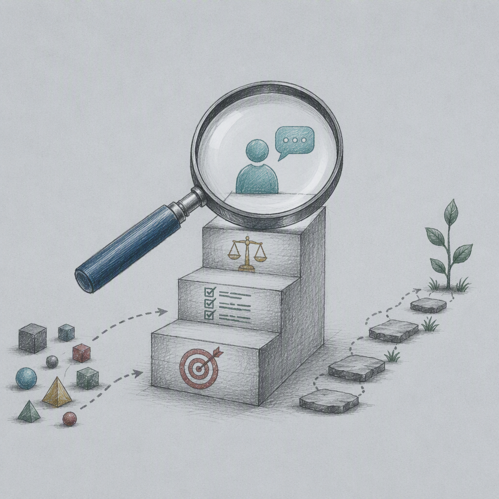 Editorial illustration for “Evaluate agent quality”.